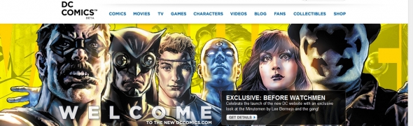 DC Comics revoit son site internet